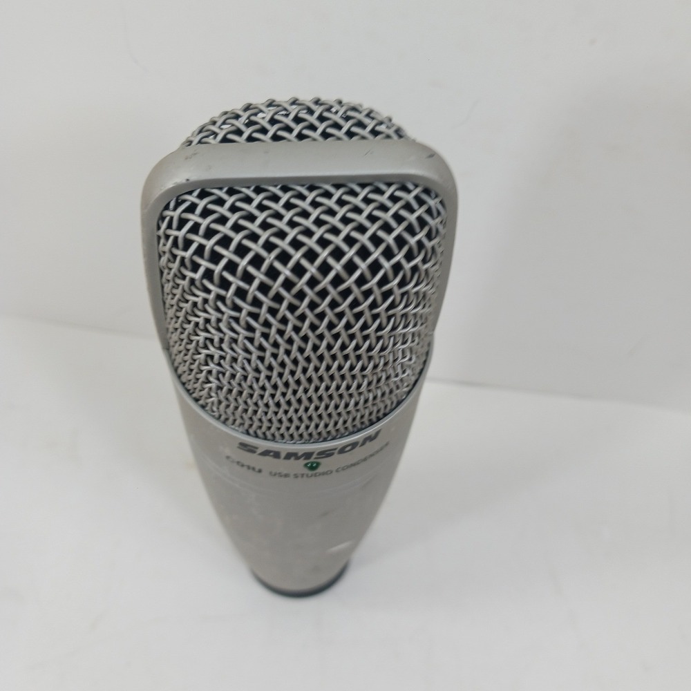 Samson C01U USB Studio Condenser‎ Microphone Silver Podcast Recording Mic - Picture 7 of 7